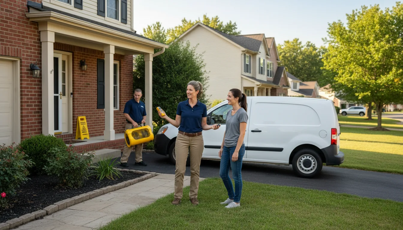 Water restoration image for Mold Remediation in Princeton, KY